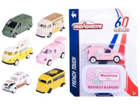 MAJORETTE FRENCH TOUCH DELUXE CARS 6 ASSORTMENT For Cheap