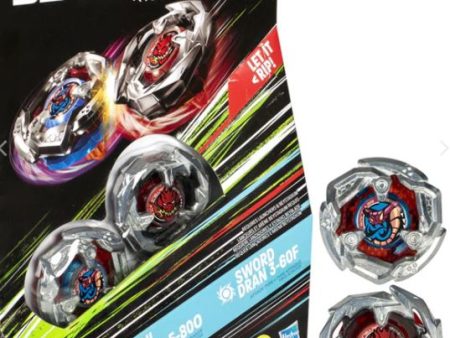 BEYBLADE X DUEL PACK - TAIL VIPER AND SWORD DRAN Fashion