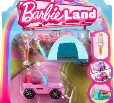 MINI BARBIE LAND - BARBIE COLOUR CHANGE JEEP Cheap