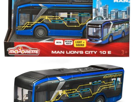 MAJORETTE MAN LIONS CITY 10E BUS 22.5CM Fashion