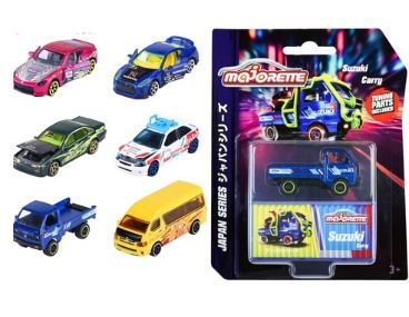 MAJORETTE JAPAN SERIES DELUXE CARS 6 ASSORTMENT For Cheap