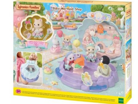 SYLVANIAN FAMILIES - BABY MERMAID SHOP Hot on Sale