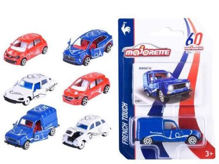 MAJORETTE FRENCH TOUCH  PREMIUM CARS 6 ASSORTMENT on Sale