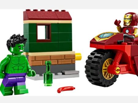 LEGO 76287 - MARVEL - IRON MAN WITH BIKE AND THE HULK Supply