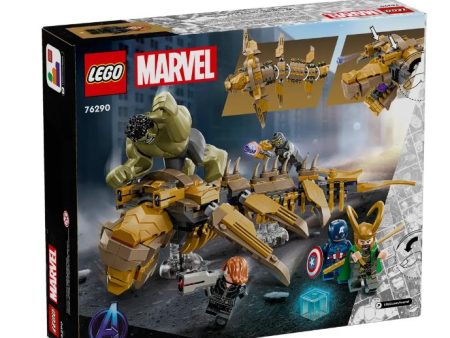 LEGO 76290 - MARVEL - THE AVENGERS VS. THE LEVIATHAN Online Sale