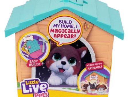 LITTLE LIVE PETS - PUPPY S HOME MINIS SHORT HAIR DESIGN AQUA ROOF Online now