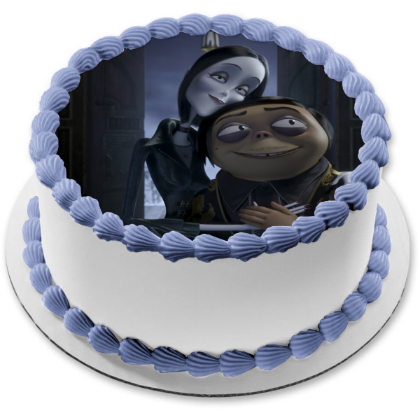 The Addams Family Movie Morticia Gomez Edible Cake Topper Image ABPID50373 Hot on Sale