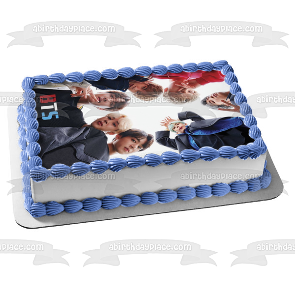 Bts Bangtan Boys Bt21 V Suga Jungkook Rap Monster Jimin Jin J-Hope Edible Cake Topper Image ABPID50378 Supply