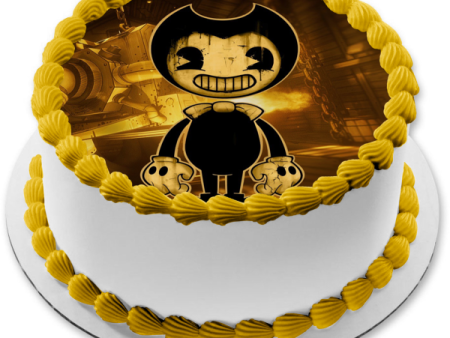 Bendy and the Ink Machine Humanoid Monster Bendy Edible Cake Topper Image ABPID50497 Supply