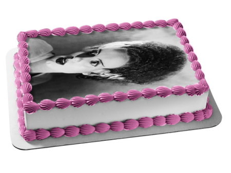 Bride of Frankenstein 1935 Mary Shelley Boris Karloff Elsa Lanchester Edible Cake Topper Image ABPID50334 For Sale