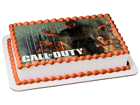 Call of Duty Black Ops 2 Zombies Edible Cake Topper Image ABPID49852 Discount