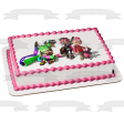 Splatoon 2 Inklings Lime Green Turquoise Pink Edible Cake Topper Image ABPID50386 Online now