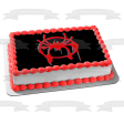 Spider-Man Miles Morales Graffiti Logo Edible Cake Topper Image ABPID50439 on Sale