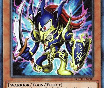 Toon Black Luster Soldier (CR) [TOCH-EN001] Collector s Rare For Cheap