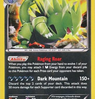 Tyranitar (56 124) (Cosmos Holo) [XY: Fates Collide] Online