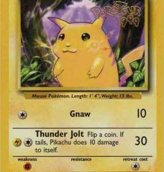 Pikachu (58 102) (PokeTour 1999 Promo) [Miscellaneous Cards] Cheap