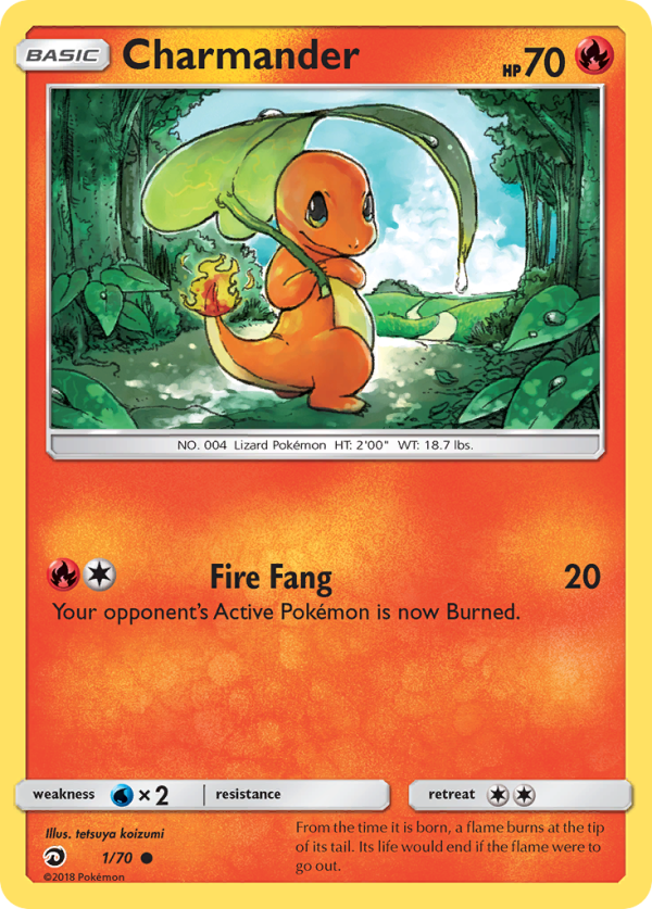 Charmander (1 70) [Sun & Moon: Dragon Majesty] Cheap