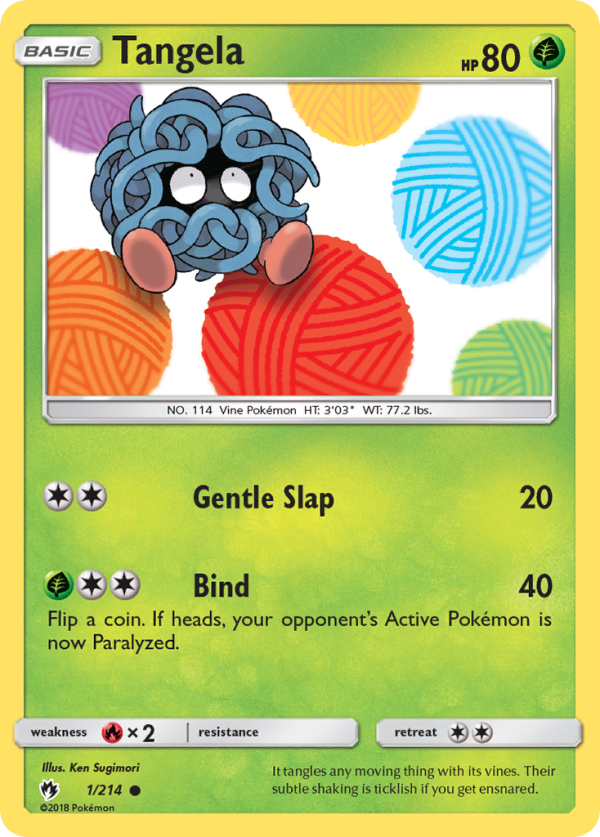 Tangela (1 214) [Sun & Moon: Lost Thunder] Hot on Sale