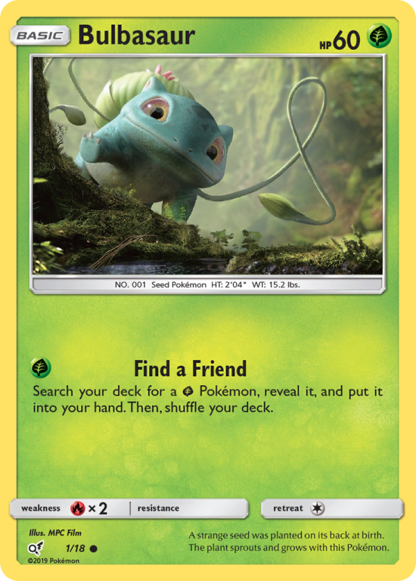 Bulbasaur (1 18) [Sun & Moon: Detective Pikachu] Hot on Sale