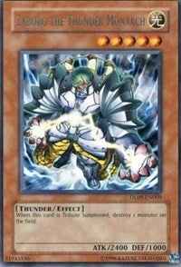 Zaborg the Thunder Monarch (Silver) [DL09-EN009] Rare For Sale