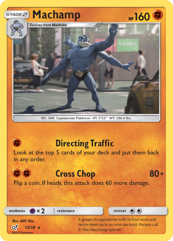 Machamp (13 18) [Sun & Moon: Detective Pikachu] For Cheap