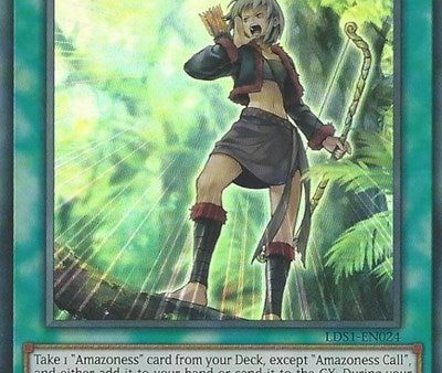 Amazoness Call (Blue) [LDS1-EN024] Ultra Rare Supply