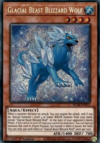 Glacial Beast Blizzard Wolf [BLAR-EN031] Secret Rare Hot on Sale