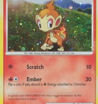 Chimchar (76 130) (Cosmos Holo) [Diamond & Pearl: Base Set] Supply