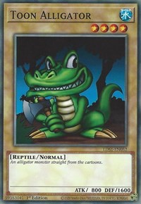 Toon Alligator [LDS1-EN052] Common Hot on Sale