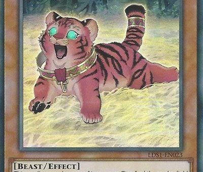 Amazoness Baby Tiger (Blue) [LDS1-EN023] Ultra Rare Online Hot Sale