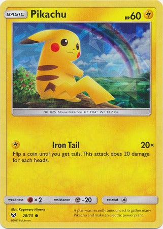 Pikachu (28 73) (Cracked Ice Holo) [Miscellaneous Cards] Online now