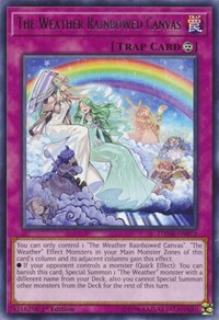 The Weather Rainbowed Canvas [DANE-EN073] Rare For Sale