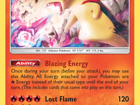 Typhlosion (42 214) [Sun & Moon: Lost Thunder] Hot on Sale