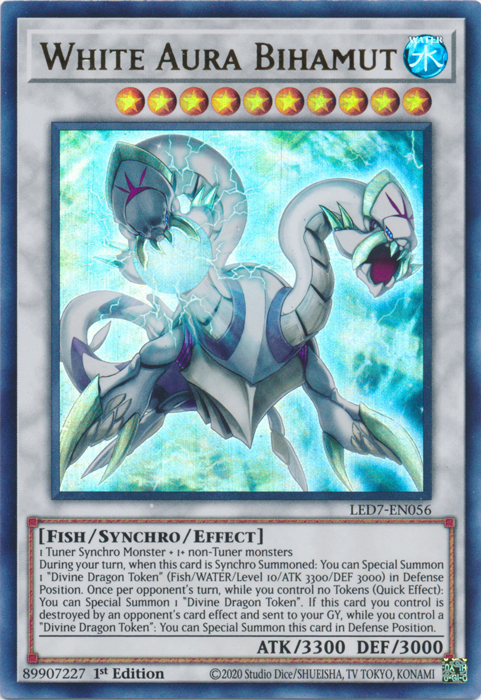 White Aura Bihamut [LED7-EN056] Ultra Rare Cheap