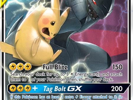 Pikachu & Zekrom GX (33 181) [Sun & Moon: Team Up] Hot on Sale