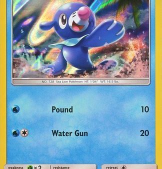 Popplio (39 149) (Water Web Holo) [Sun & Moon: Base Set] For Discount