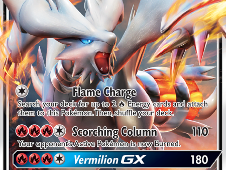 Reshiram GX (11 70) [Sun & Moon: Dragon Majesty] on Sale