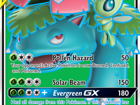 Celebi & Venusaur GX (159 181) [Sun & Moon: Team Up] For Sale