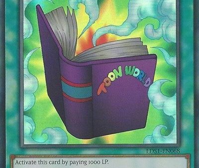 Toon World (Purple) [LDS1-EN068] Ultra Rare Fashion