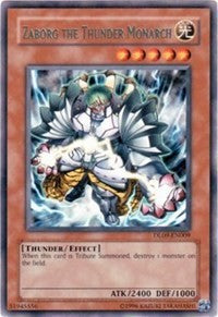 Zaborg the Thunder Monarch (Green) [DL09-EN009] Rare Sale