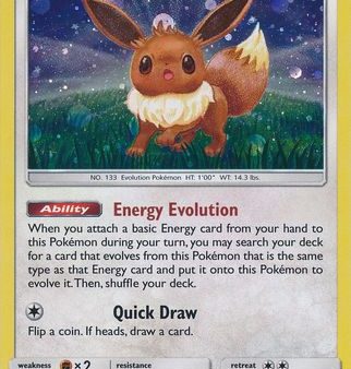 Eevee (101 149) (Cosmos Holo) [Sun & Moon: Base Set] Cheap