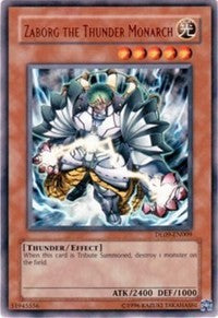 Zaborg the Thunder Monarch (Bronze) [DL09-EN009] Rare Hot on Sale