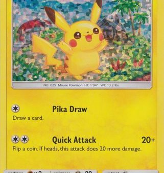 Pikachu (4 12) [McDonald s Promos: 2018 Collection] Cheap