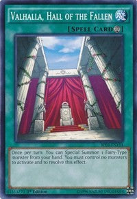 Valhalla, Hall of the Fallen [BP03-EN154] Common Online Hot Sale