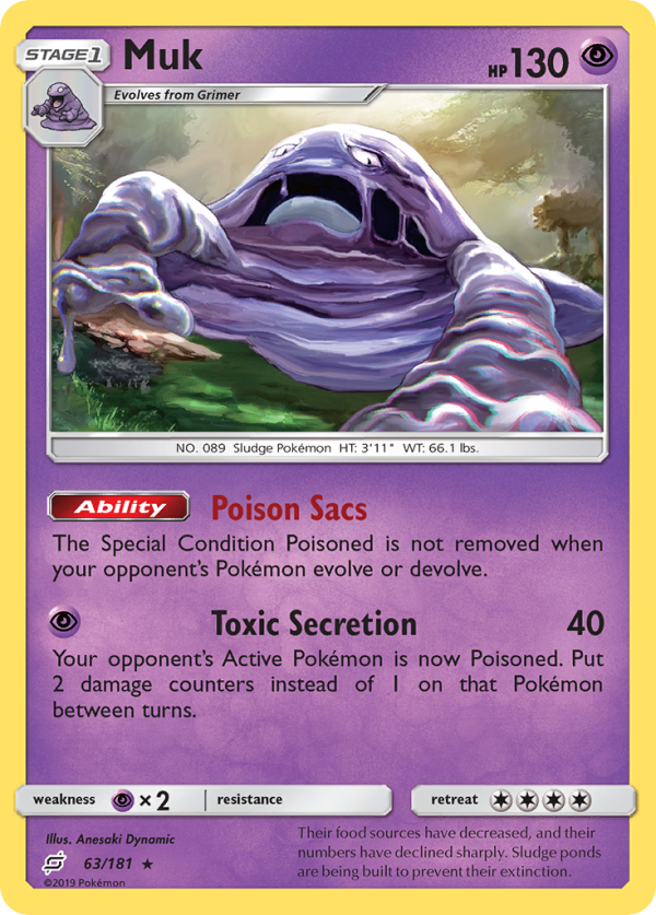 Muk (63 181) [Sun & Moon: Team Up] Online