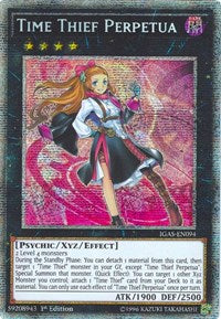 Time Thief Perpetua (Starlight Rare) [IGAS-EN094] Starlight Rare Supply