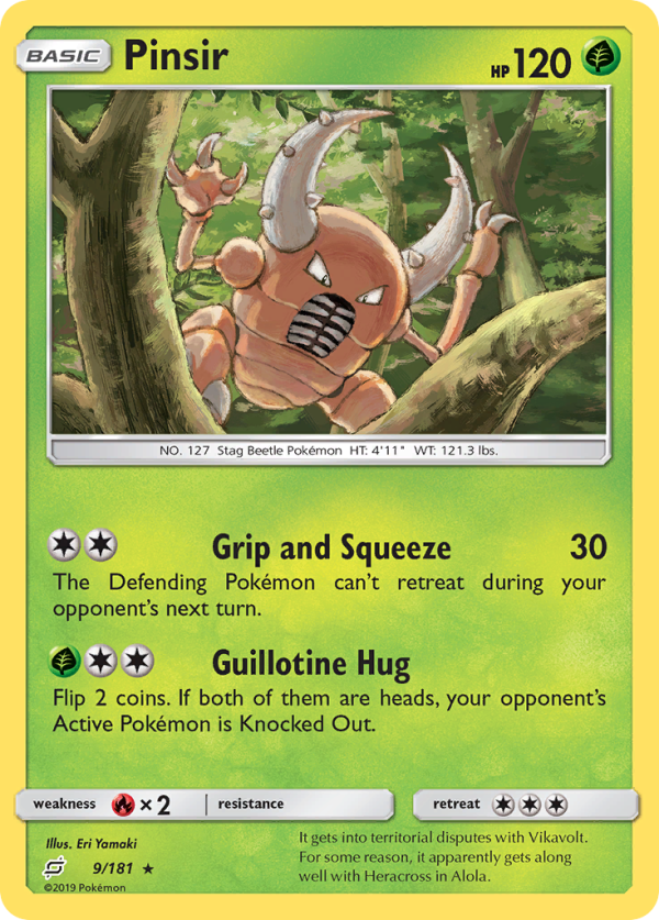 Pinsir (9 181) [Sun & Moon: Team Up] For Cheap