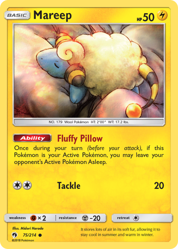 Mareep (75 214) [Sun & Moon: Lost Thunder] Cheap