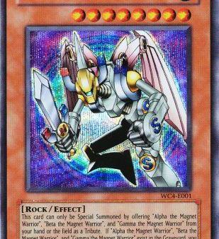 Valkyrion the Magna Warrior [WC4-E001] Prismatic Secret Rare Hot on Sale