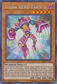 Vision HERO Faris [BLHR-EN010] Secret Rare Sale